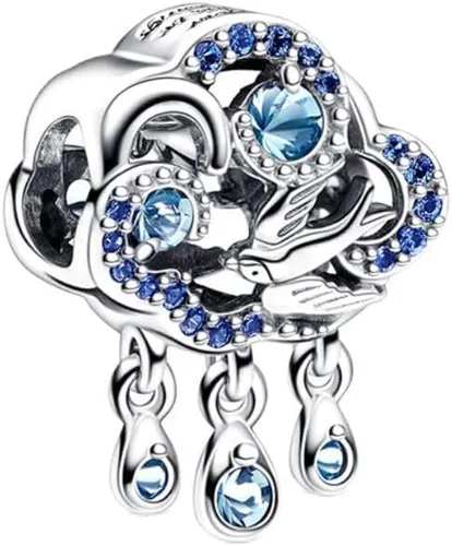 Ouroyea Colgante de plata de ley 925, joyería para niña, regalos para mujer, pulsera y collar