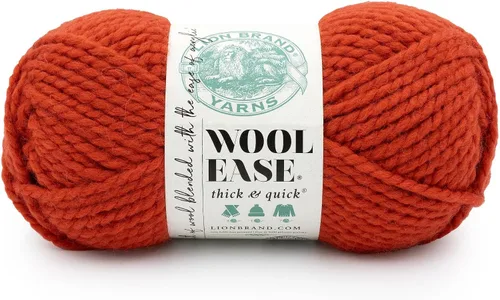 Miniatura 88 de Lion Brand Yarn - Ovillo de lana Wool-Ease Thick & Quick color fuerza aérea