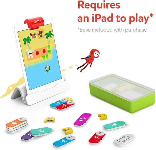 Miniatura 2 de Osmo - Kit de iniciación de codificación para iPad Detective Agency Bundle - Base STEM Toy iPad incluida (exclusivo de Amazon)