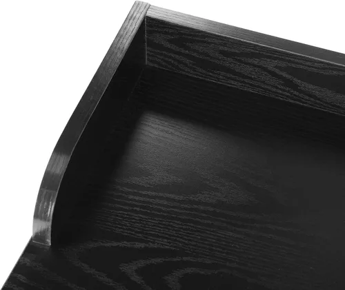 Miniatura 8 de FurnitureR Escritorio de oficina en casa con deflector, escritorio de estudio de computadora de 47.2 pulgadas con patas de metal en forma de X, mesa