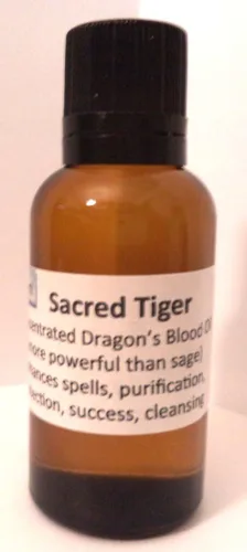 Miniatura 2 de Sacred Tiger Dragon's Blood - Incienso líquido concentrado 100% 1.0 fl oz (1 onza)