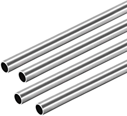 Miniatura 11 de uxcell Tubo redondo de acero inoxidable 304 0.079 in OD 0.012 in espesor de pared 9.843 in longitud tubo recto sin costura 4 piezas