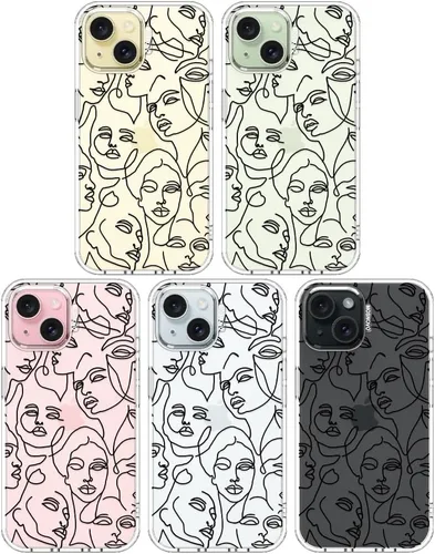 Miniatura 3 de MOSNOVO - Funda para iPhone 14/15 Plus, protección Buffertech de grado militar contra caídas (6.6 pies), antidesprendimiento, poliuretano