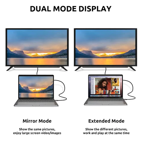 Miniatura 5 de Kit adaptador HDMI 8k/4k compatible con Samsung SM-A720F a digital Full 240Hz con cable de 6 pies