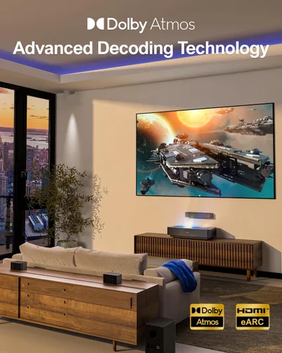 Miniatura 6 de ULTIMEA Barra de sonido Dolby Atmos 5.1, potencia máxima de 410 W, barras de sonido envolvente para Smart TV con subwoofer, sistema de sonido