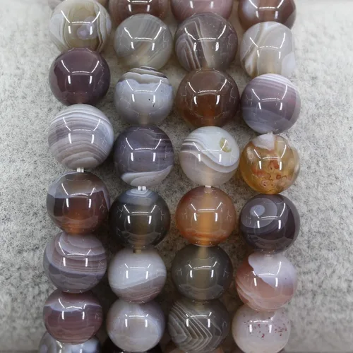 Miniatura 82 de Amandastone Pulsera elástica de cuentas redondas de 0.315 in con piedras preciosas naturales de 7 pulgadas