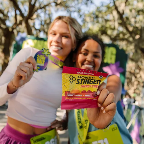 Miniatura 6 de Honey Stinger Gomitas Energéticas de Batido de Frutas Orgánico, Sin Gluten y Sin Cafeína, para Ejercicio, Correr y Rendimiento, Nutrición Deportiva