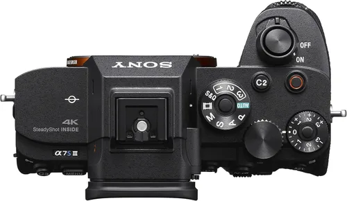 Miniatura 7 de Sony A7s III - Cuerpo de cámara sin espejo de marco completo con kit de lente FE 1.969 in F1.8 ILCE-7SM3/B + SEL50F18F con LED de video fotográfico