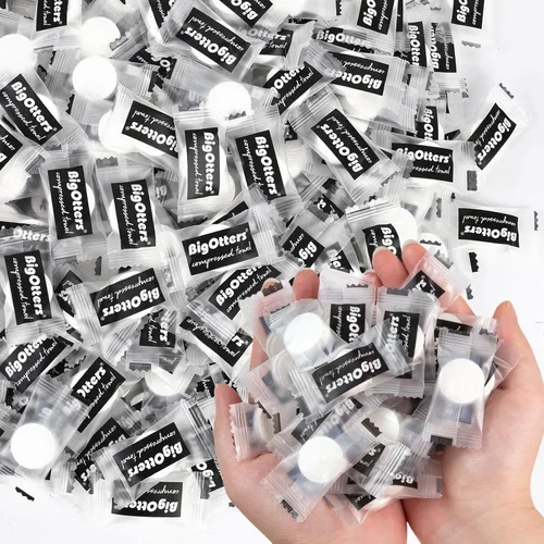 BigOtters 200 toallas comprimidas, toallas faciales isposibles en D para suministros de limpieza de viajes, toallitas expandibles, equipo de