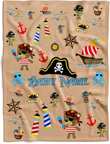 Miniatura 19 de Manta de bebé náutica personalizada, manta de bebé de vida oceánica, manta de bebé océano, manta de bebé con tema oceánico, manta de bebé con Sueños