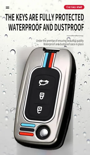 Miniatura 5 de Funda para llavero Renault Kadjar Koleos Sandero Stepway Funda para llave de llave Accesorios Protector 3 botones
