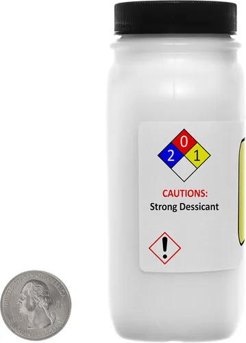 Miniatura 3 de Cloruro de calcio [CaCl2] 99% ACS Grado Prills 8 Oz en una botella ahorradora de espacio