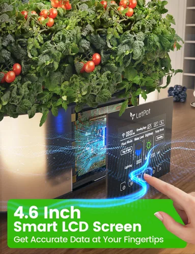 Miniatura 9 de LetPot LPH-Max Kit de Sistema de Cultivo Hidropónico, 21 Cápsulas APP y WiFi Control Automático Jardín Interior Inteligente con Luz LED