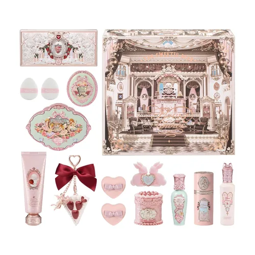 Miniatura 10 de Flower Knows Jan-The Resurgence Vault - Juego de caja de maquillaje, kit de belleza de 13 piezas, incluye paleta de maquillaje, lápices labiales