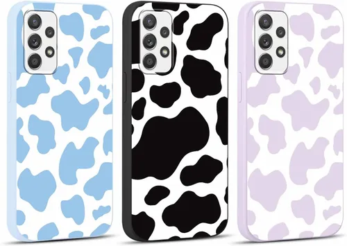 Miniatura 46 de 2 Pack Funda con lindo estampado de chita para Samsung Galaxy S22 Ultra 5G de 6.8", Fundas con patrón de leopardo de lujo, diseño de silicona suave