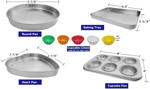 Miniatura 3 de Juego de Moldes de Lujo Compatible con Easy Bake Ultimate Oven Incluye 60 Forros para Cupcakes QUE SÍ SE AJUSTARÁN, A DIFERENCIA DE OTROS