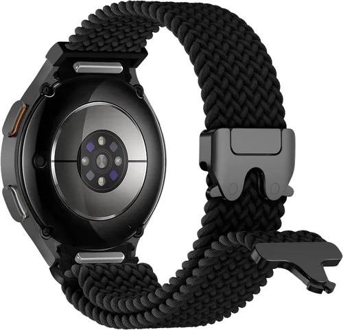 Correas trenzadas para Samsung Galaxy Watch 7/6/5/4/FE 40mm 44mm/Watch 6 4 Classic 46mm 42mm 47mm 43mm/5 Pro 45mm, Correa deportiva elástica de