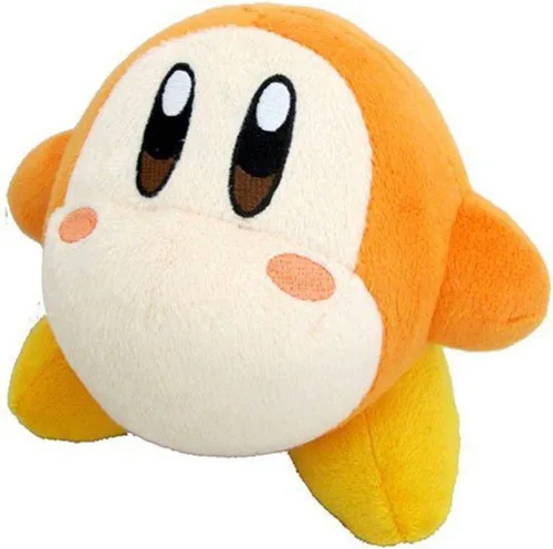 Miniatura 2 de Little Buddy Kirby Adventure All Star Collection 1401 - Peluche de Waddle Dee de 5 pulgadas, multicolor