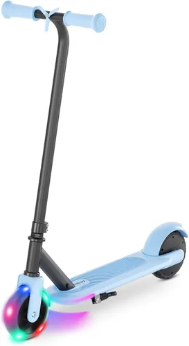 Miniatura 10 de Hiboy ES1 Electric Scooter for Kids Ages 4-10, LED Light-Up Wheels & Side Lights, 5MPH Safe Speed, Easy Control, Safety Kids Scooter, UL Certificate