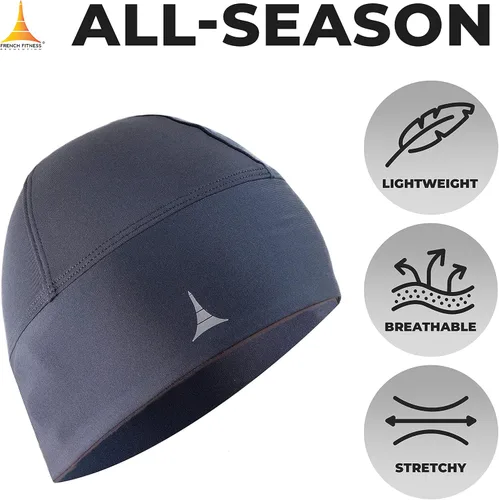 Miniatura 10 de Gorro para correr o forro para casco: máxima retención térmica y absorción de la humedad. Se ajusta debajo de cascos.