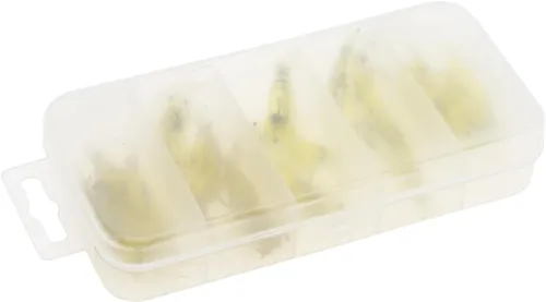 Miniatura 9 de 15 ganchos de cebo de camarón, señuelos de pesca de gambas suaves, señuelos de simulación para trucha y salmón