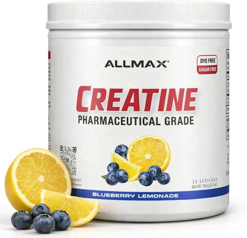 Miniatura 12 de ALLMAX Nutrition Creatina Monohidrato - Mejora el Rendimiento y la Intensidad del Entrenamiento - Vegano y Sin Gluten (100 Gramos, Sin Sabor)