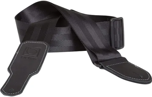 Miniatura 12 de BOSS Correa de guitarra de algodón, 2 pulgadas de ancho, negro (BSC-20-BLK)