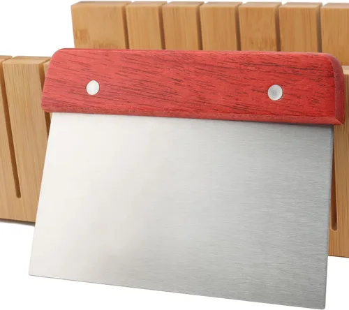 Miniatura 2 de Juego de 5 moldes de silicona para jabón de 45 onzas, juego flexible de 2 moldes rectangulares para hacer jabón con 1 molde de jabón de madera, 1