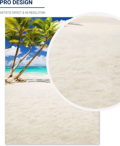 Miniatura 4 de Allenjoy Telón de fondo de playa tropical junto al mar, verano, isla de Hawaii, palmeras, fondo de fotografía para niños y niñas, retrato