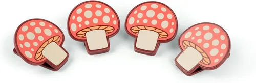Miniatura 2 de Genuine Fred SHROOMATES, clips para bolsa de setas, juego de 4