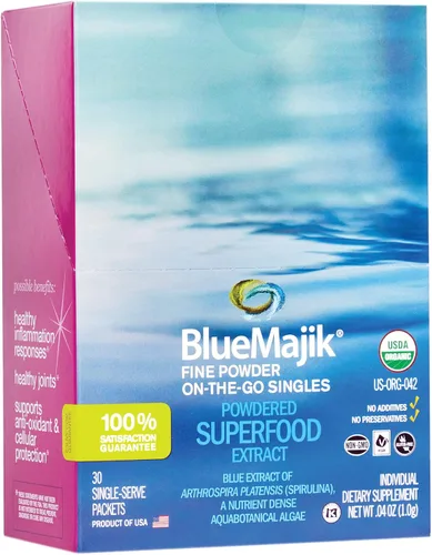 Miniatura 2 de E3LIVE Blue Majik On-The-Go-Singles, 30 unidades, 0.04 oz