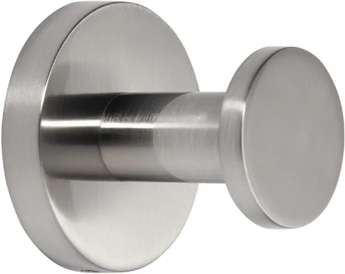 Miniatura 9 de TUNNY Paquete de 5 ganchos redondos para toallas, color dorado champán, ganchos modernos para abrigos y toallas de ducha, para baño, cocina