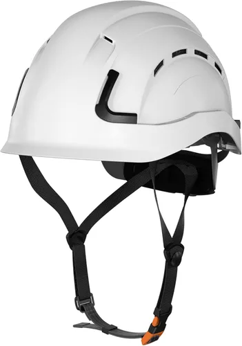 Casco Protector Defender Safety H2, Casco Duro de Tipo 2 Clase C y E, Certificado ANSI Z89.1 y EN 12492 Blanco