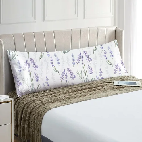 Miniatura 37 de EXQ Home - Funda de almohada de satén para cuidar el cabello y la piel, tamaño estándar, de seda con estampado negro, juego de 2 fundas con cierre