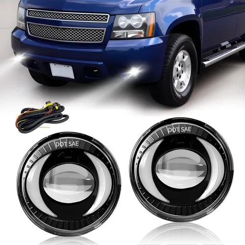 Miniatura 49 de Fog Lights Compatible With 2013 2014 2015 Ford Explorer Front Bumper Driving Lamp Assembly Clear Lens