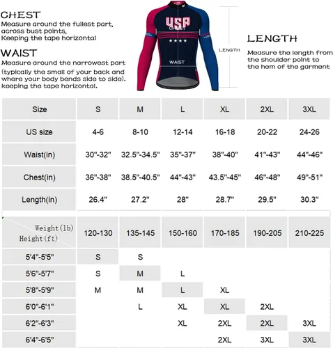 Miniatura 7 de Lo.gas Camiseta de ciclismo de Estados Unidos para hombre, manga corta, camisetas de ciclismo con bandera americana, ropa de bicicleta de carretera