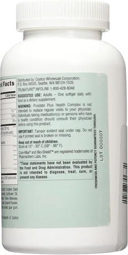 Miniatura 2 de Trunature Saw Palmetto Prostate Health Complex con zinc, licopeno y semillas de calabaza, 250 cápsulas blandas