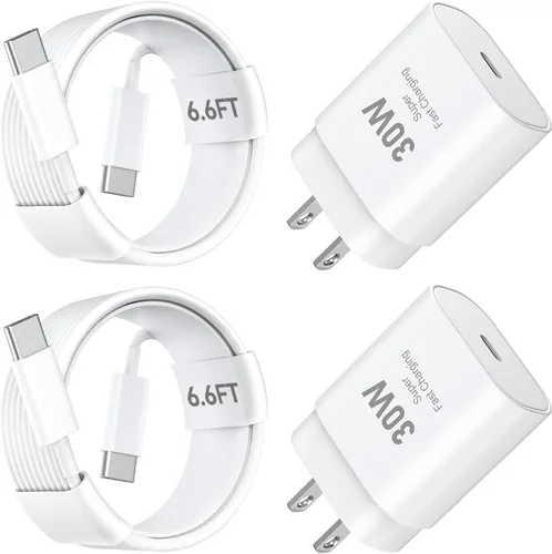 Miniatura 16 de Cargador para iPhone 17, 16, 15 Pro Max, cable largo USB C de carga rápida de 10 pies para Apple iPhone Block, con cargadores PD iPhone 17 de 20 W