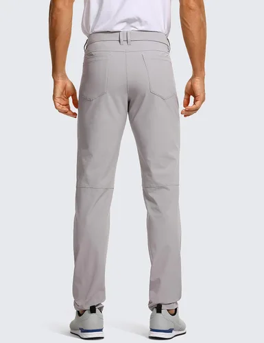 Miniatura 2 de CRZ YOGA Pantalones de golf cómodos para todo el día para hombre con 5 bolsillos, 303234 pulgadas, de secado rápido, ligeros, casuales, para trabajo