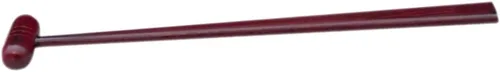 Mazo de templo de madera Martillo de pescado de madera, instrumento de percusión, palo de ritmo para tambores para meditación y uso del templo,