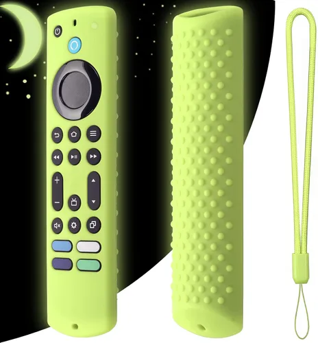 Miniatura 15 de Funda de silicona de 6.2 pulgadas para Fire TV Stick 2023 4K Max 2nd/Fir TV Omni Series/FireTV 4-Series Remote, Toshiba/Insignia FirTV con cordón