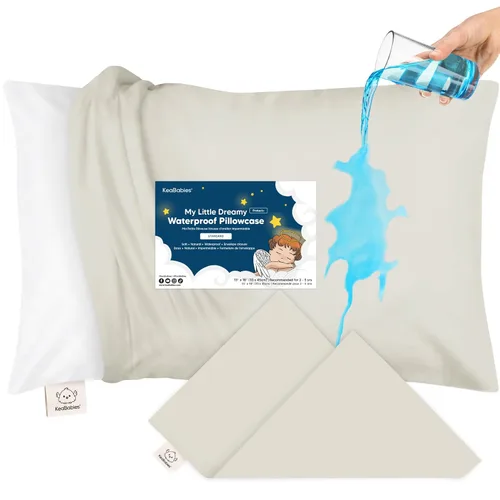 Miniatura 25 de KeaBabies Funda de almohada para niños pequeños de 13 x 18 pulgadas, funda de almohada de algodón orgánico para niños, niñas, funda de algodón suave