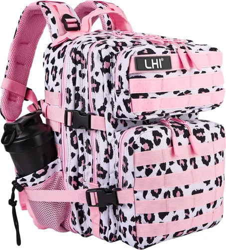 Miniatura 22 de LHI Mochila Militar Táctica para Hombres y Mujeres 25L/35L Mochila de Asalto del Ejército Bolsa Mochila Pequeña con Portabotellas