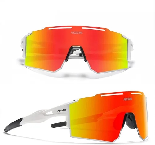 Miniatura 2 de Gafas de sol polarizadas deportivas para mujeres y hombres, UV400, gafas de ciclismo, béisbol, correr, pesca, al aire libre, resistentes al viento C2