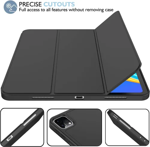 Miniatura 5 de Funda para iPad Pro de 12.9 pulgadas 2022/2021/2020 (6ª/5ª/4ª generación) con soporte para lápiz