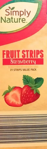 Miniatura 3 de Simply Nature Tiras de frutas sin OMG - Fresa