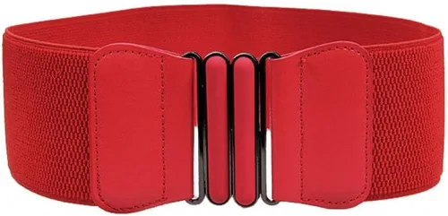 Miniatura 6 de VOCHIC Cinturón de vestir elástico ancho de talla grande para mujer, cintura elástica