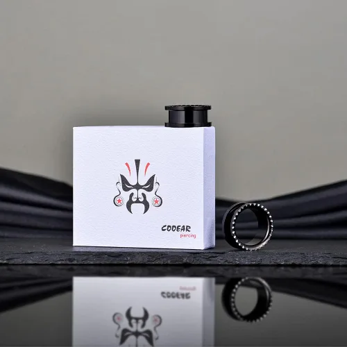 Miniatura 7 de COOEAR Tapones y túneles de acero inoxidable con rosca trasera, polea, boca, oreja, tamaño de expansión de 0.00 oz a 1 pulgada.