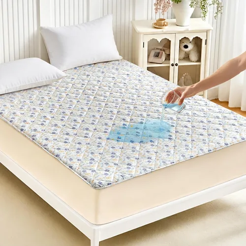 Miniatura 12 de Tokokimo Protector de colchón 100% impermeable, funda de colchón refrescante, sábana bajera ajustable de bolsillo profundo con banda de goma elástica