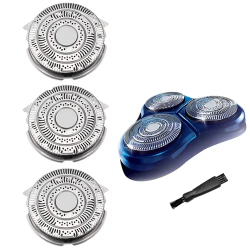 Cabezales de repuesto HQ9 compatibles con afeitadoras Philips HQ9, cabezales de afeitado de repuesto HQ9 para la serie 8140XL 8150XL 8160XL 8170XL